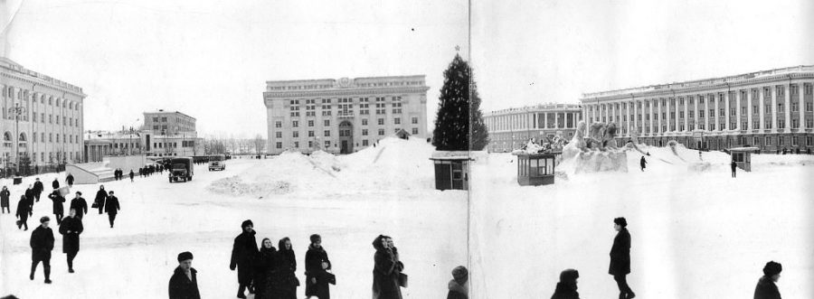 Кемерово, площадь Советов, 1966 год