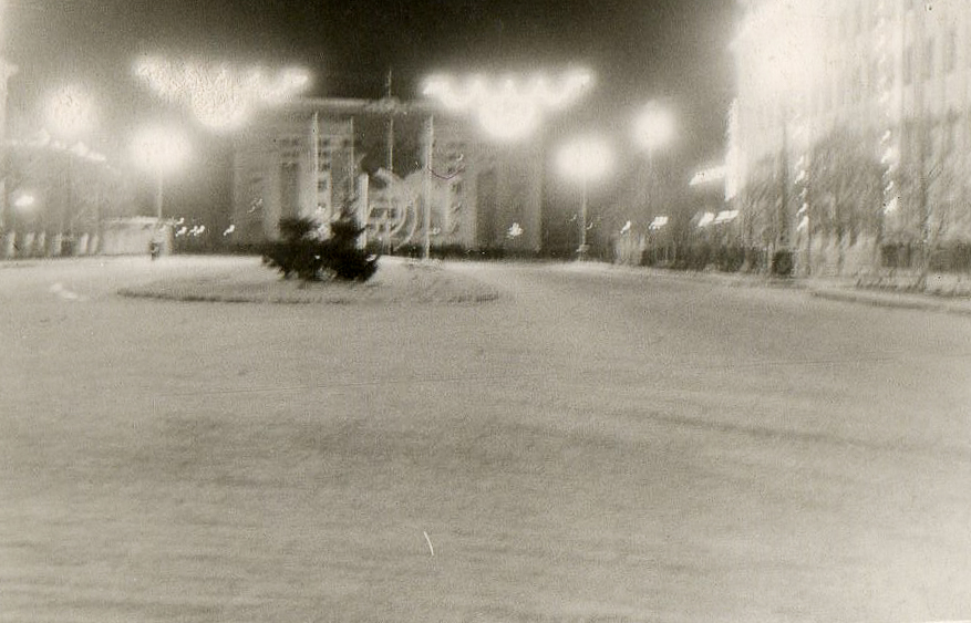 Кемерово, проспект Советский, 7 ноября 1967 год