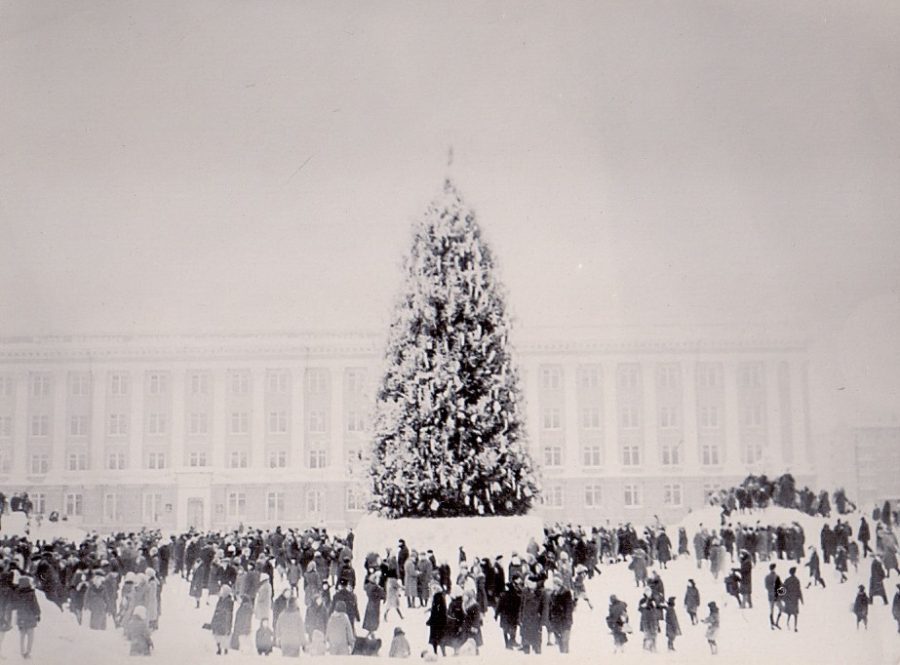 Кемерово, площадь Советов, 1966-1967 год