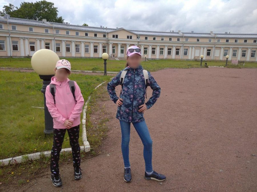 Дочери Йостейна и Анны в России.