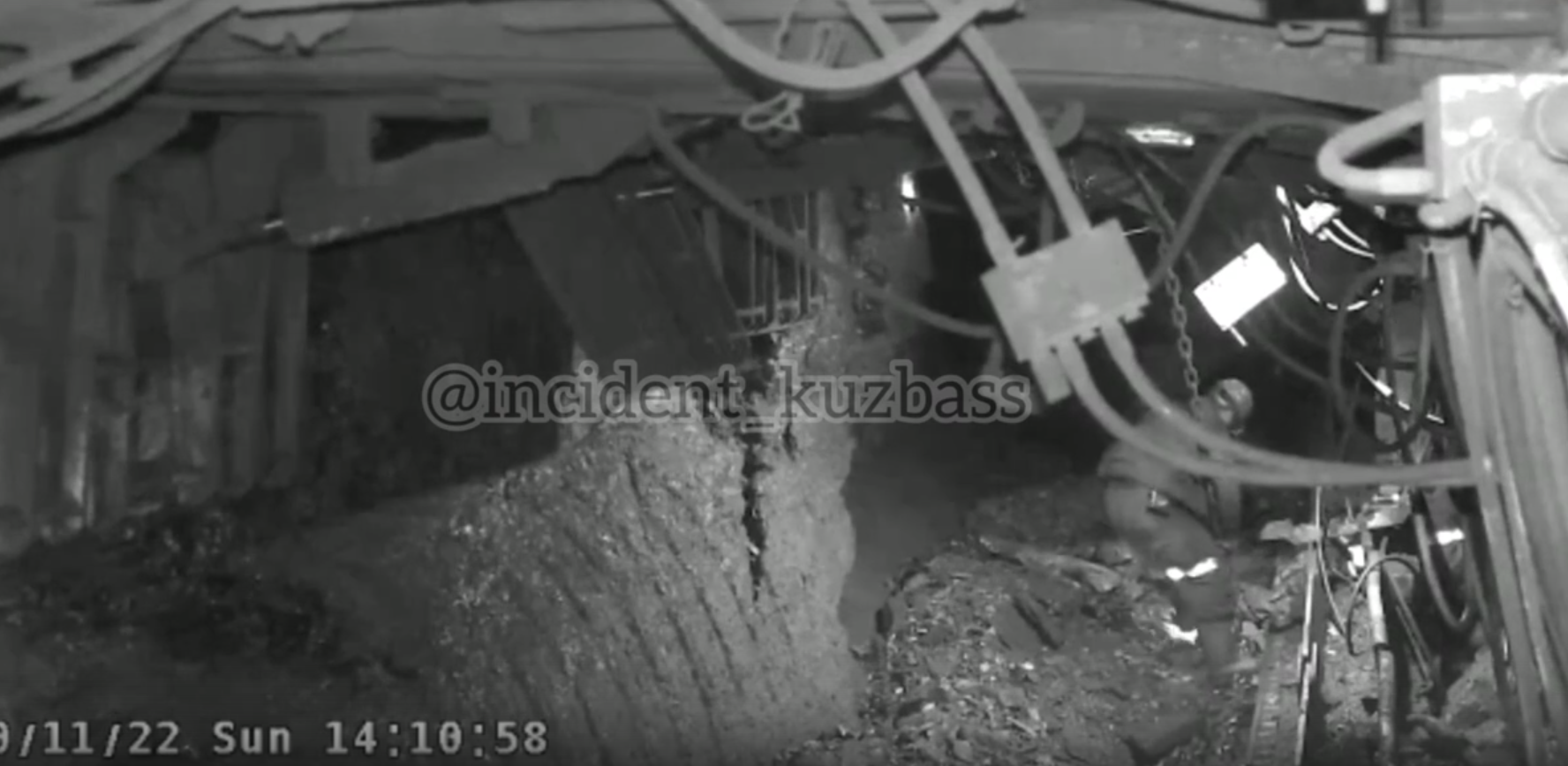 Обвал на шахте в Кемеровской области. Несчастный случай в шахте.