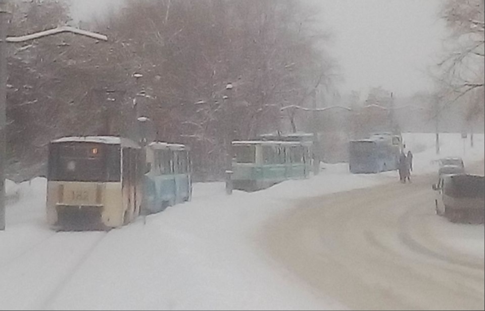 В Кузбассе автобус «притворился» трамваем