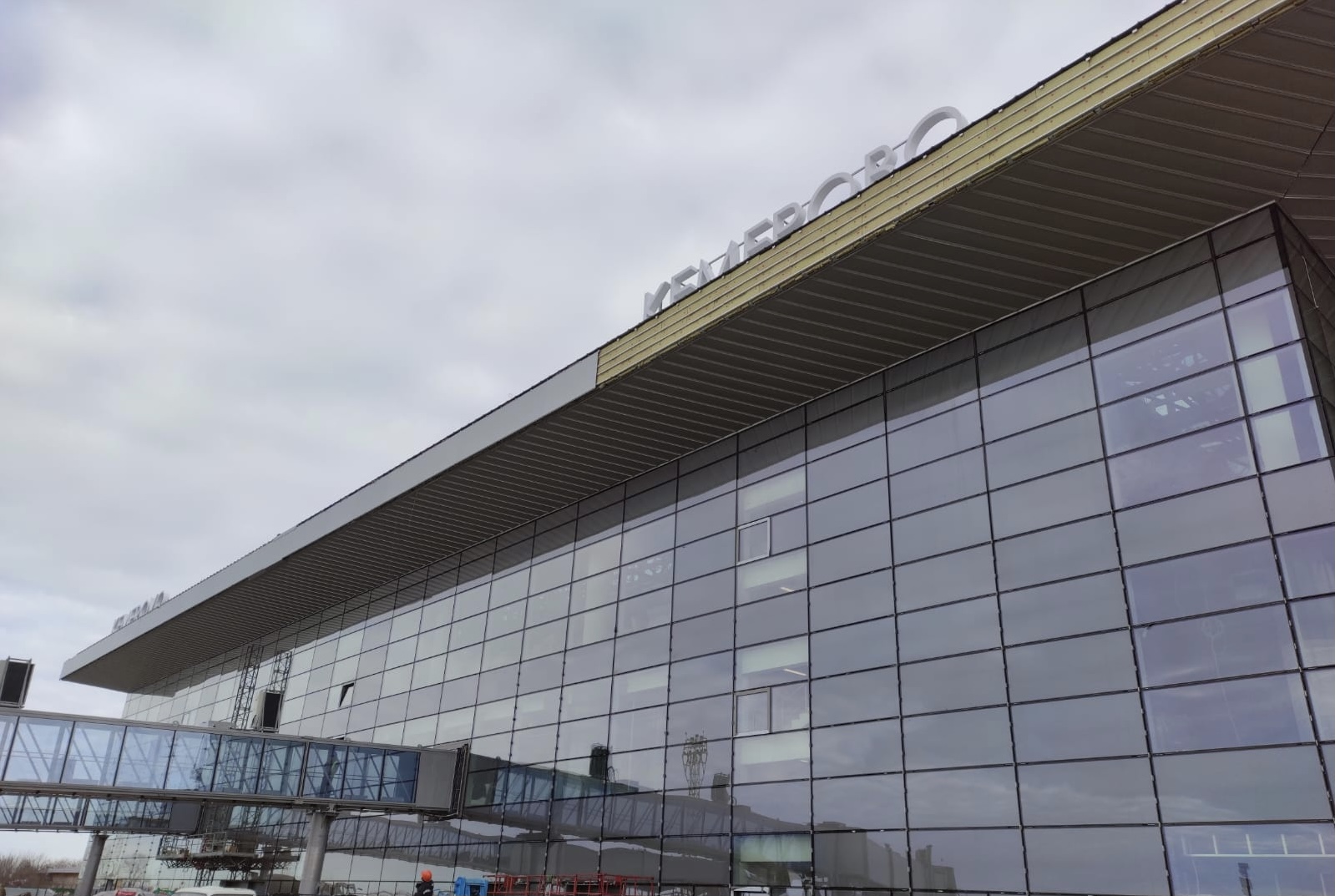 В сети появились фотографии нового терминала аэропорта Кемерова