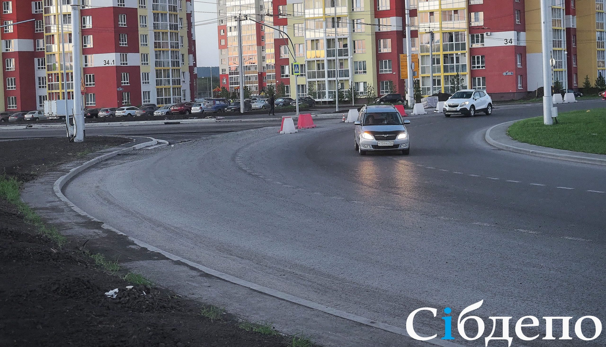 Дорожники сообщили, когда будут наносить разметку в Кемерове