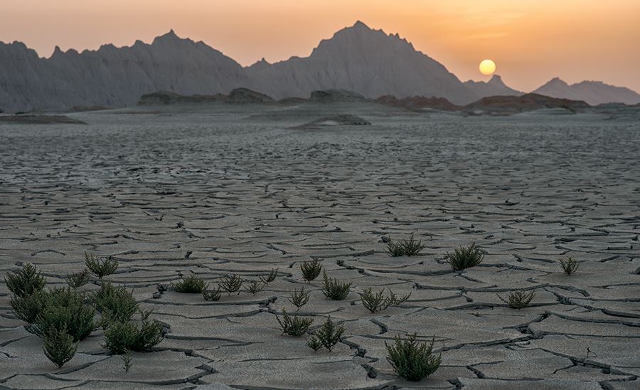 Закат в пустыне Мекран 2