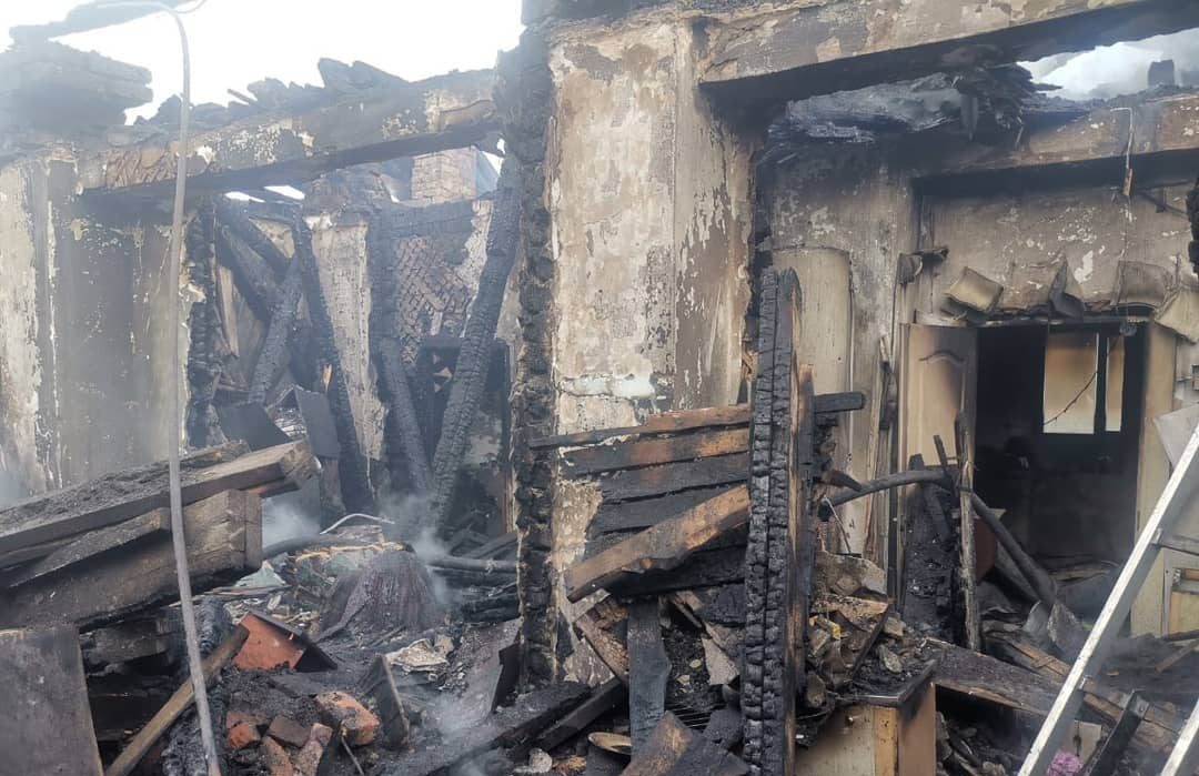 Крупный пожар в Кузбассе: более 20 человек лишились жилья