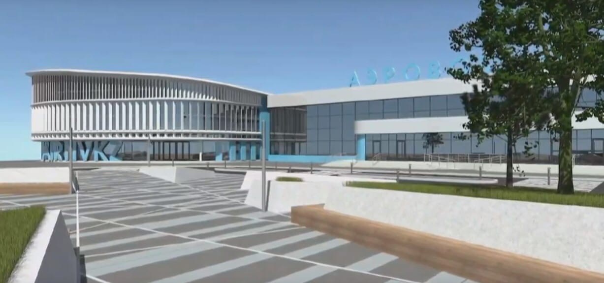 Роскошный и современный: мэр Новокузнецка показал проект нового аэропорта