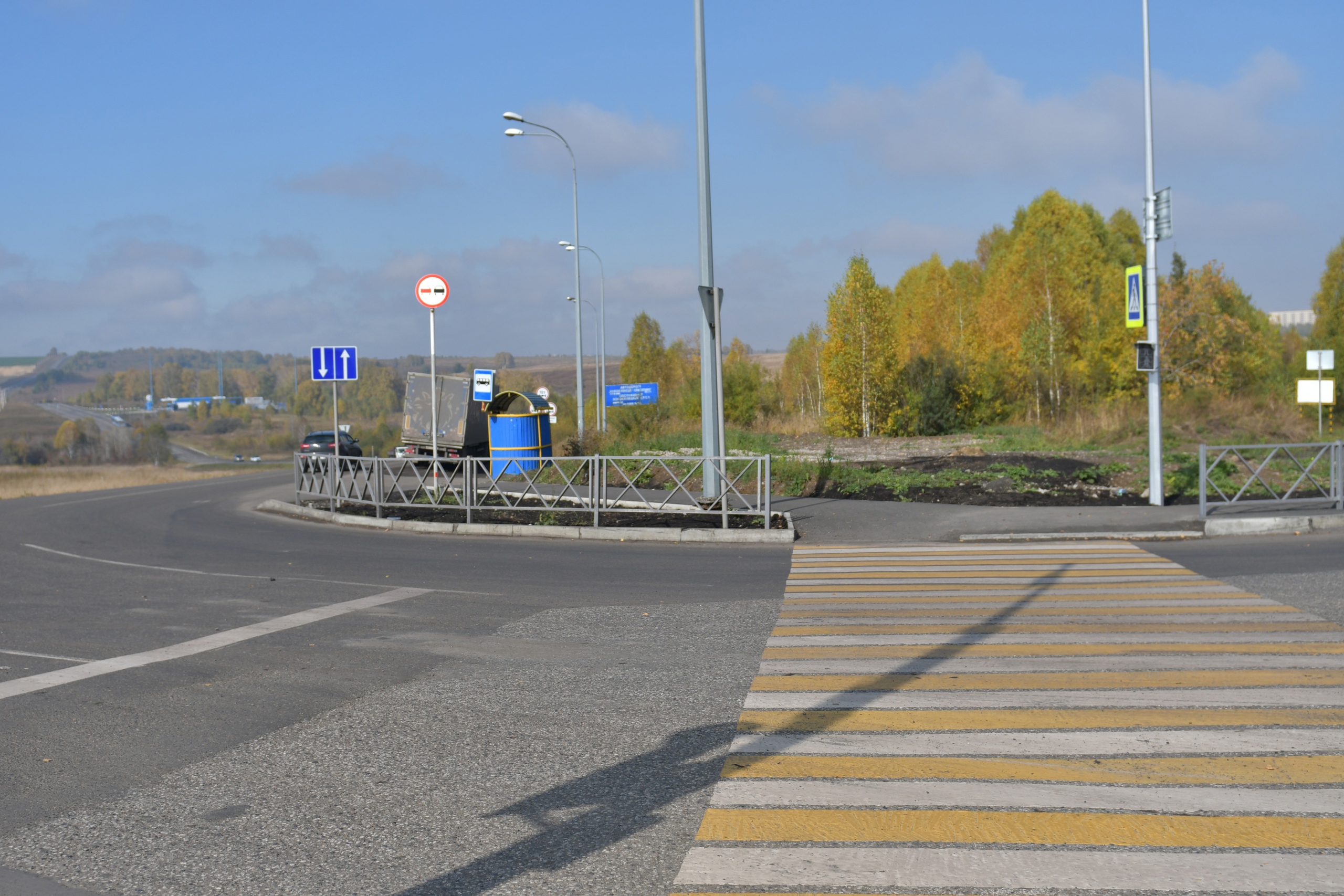 В Новокузнецке изменилась схема движения на оживленном перекрестке
