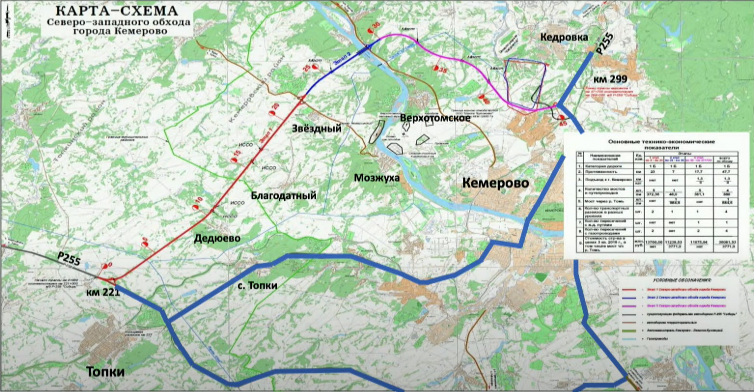 Карта схема Северо Западного обхода Кемерово. Автодорога в обход Кемерово. Схема объездной дороги Кемерово. Трасса обхода Кемерово.