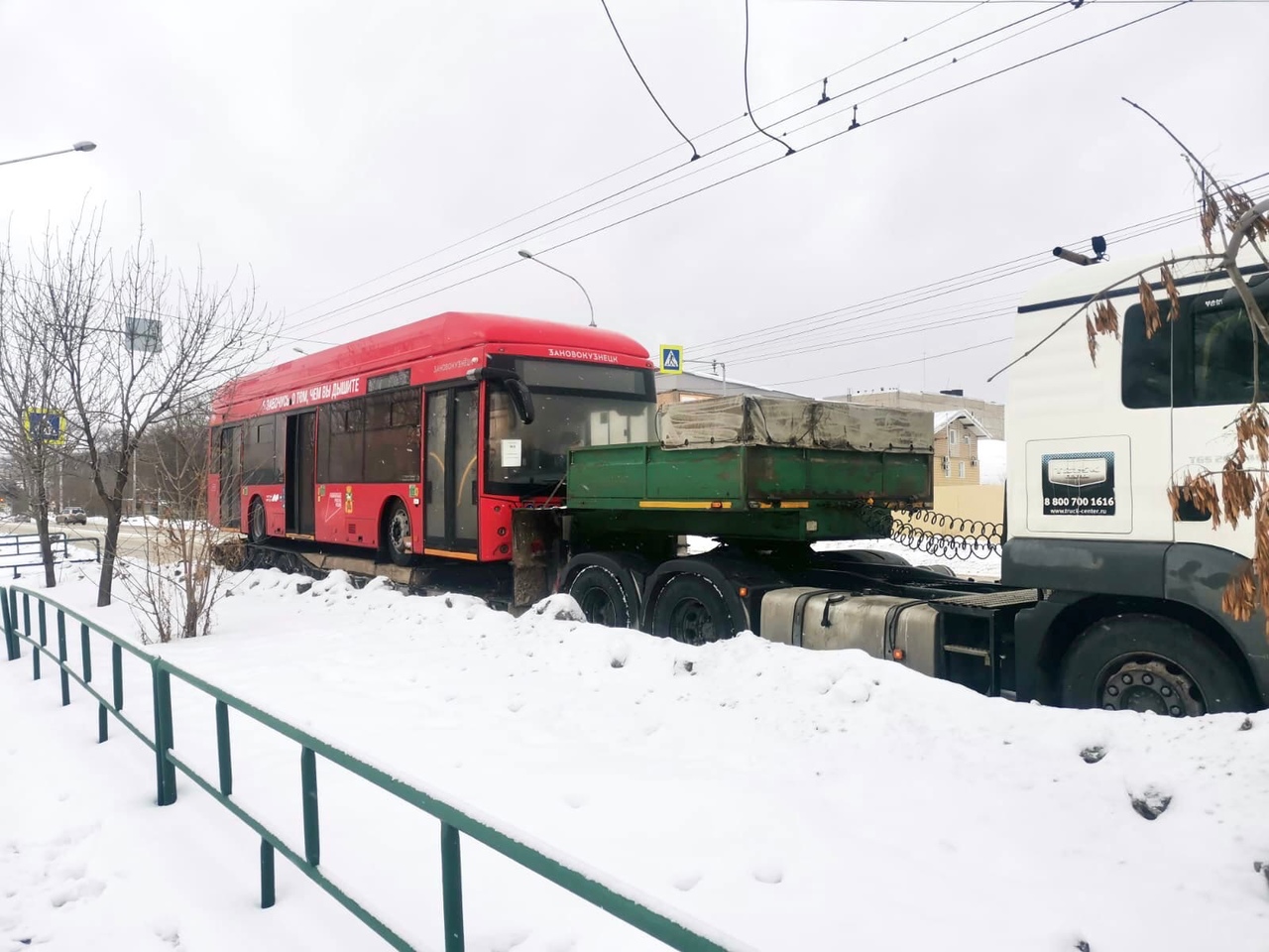 В Новокузнецк прибыл новый общественный транспорт