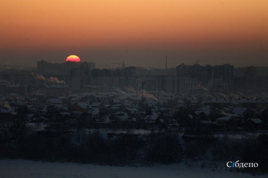 Морозы и «черное небо» снова накроют Кузбасс