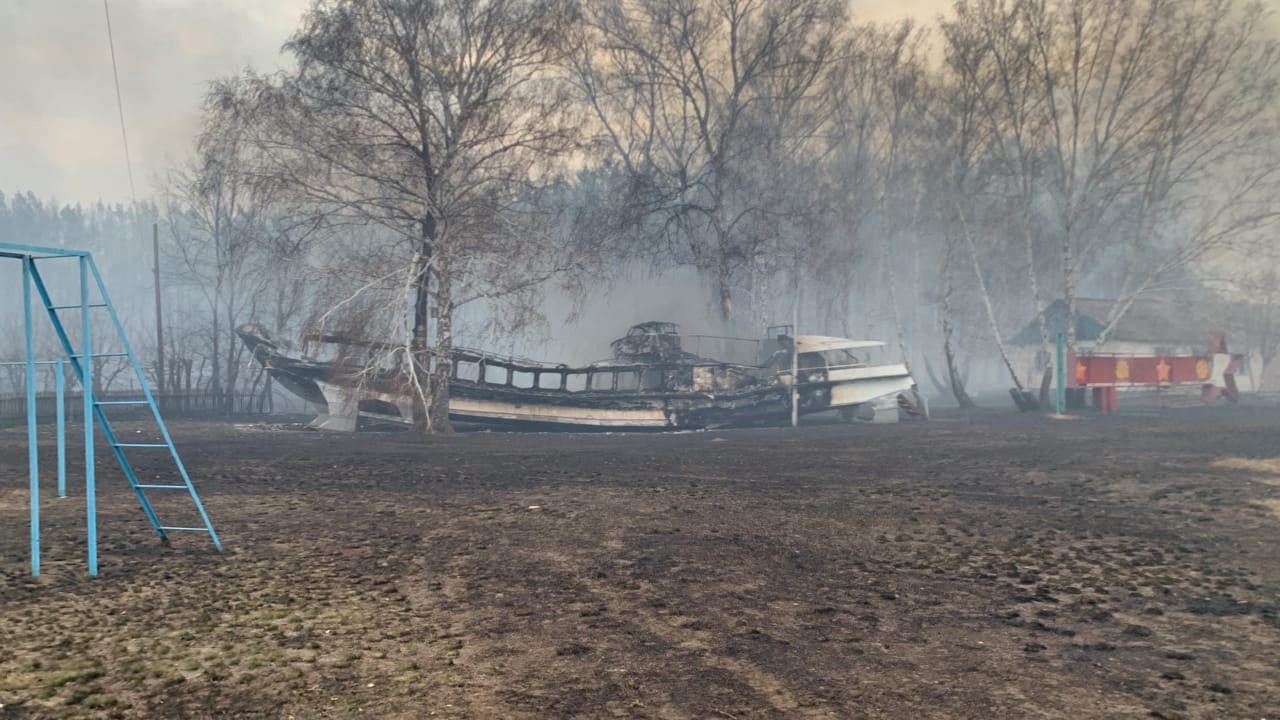 Огонь в лагере