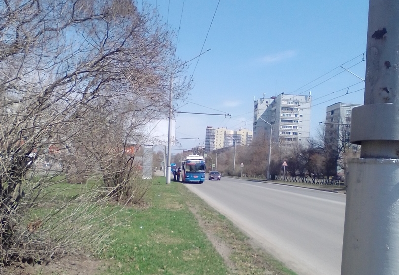 В Кемерове произошёл обрыв троллейбусных линий