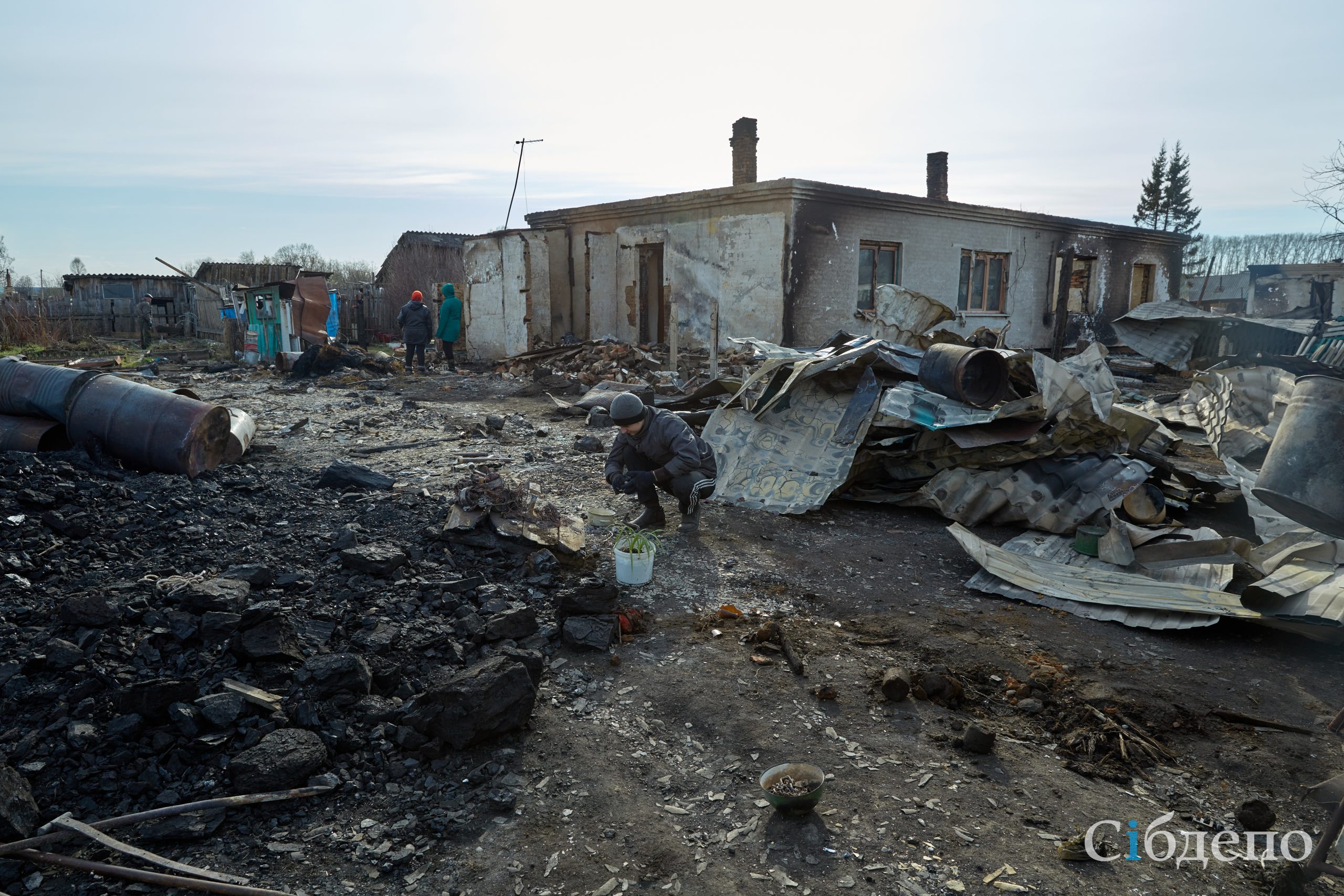 Вместо улиц — пепелище: что осталось от домов в Тяжинском округе