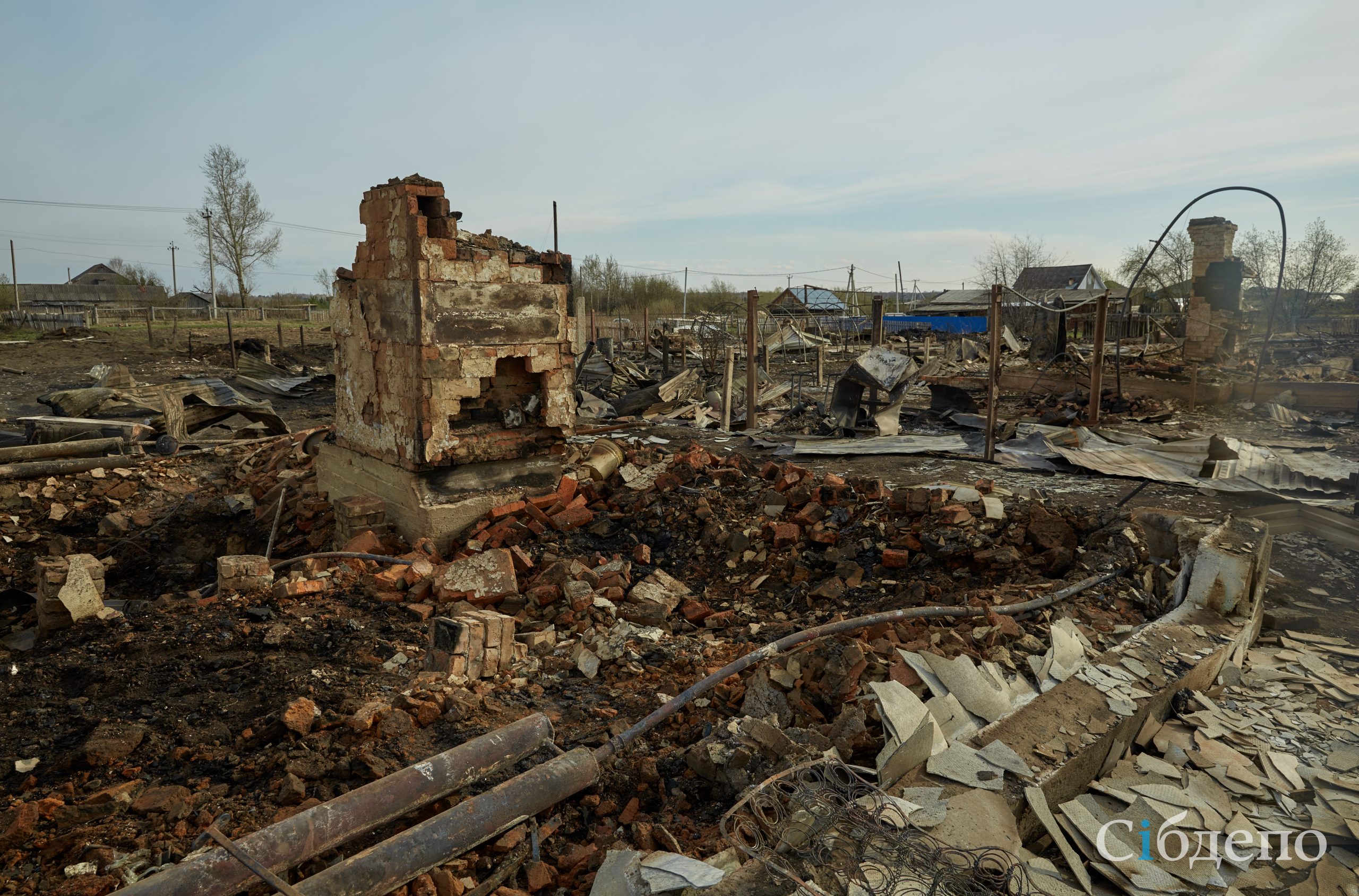 Погибла семья с ребёнком: Сергей Цивилев рассказал о пожарах в Тяжинском округе