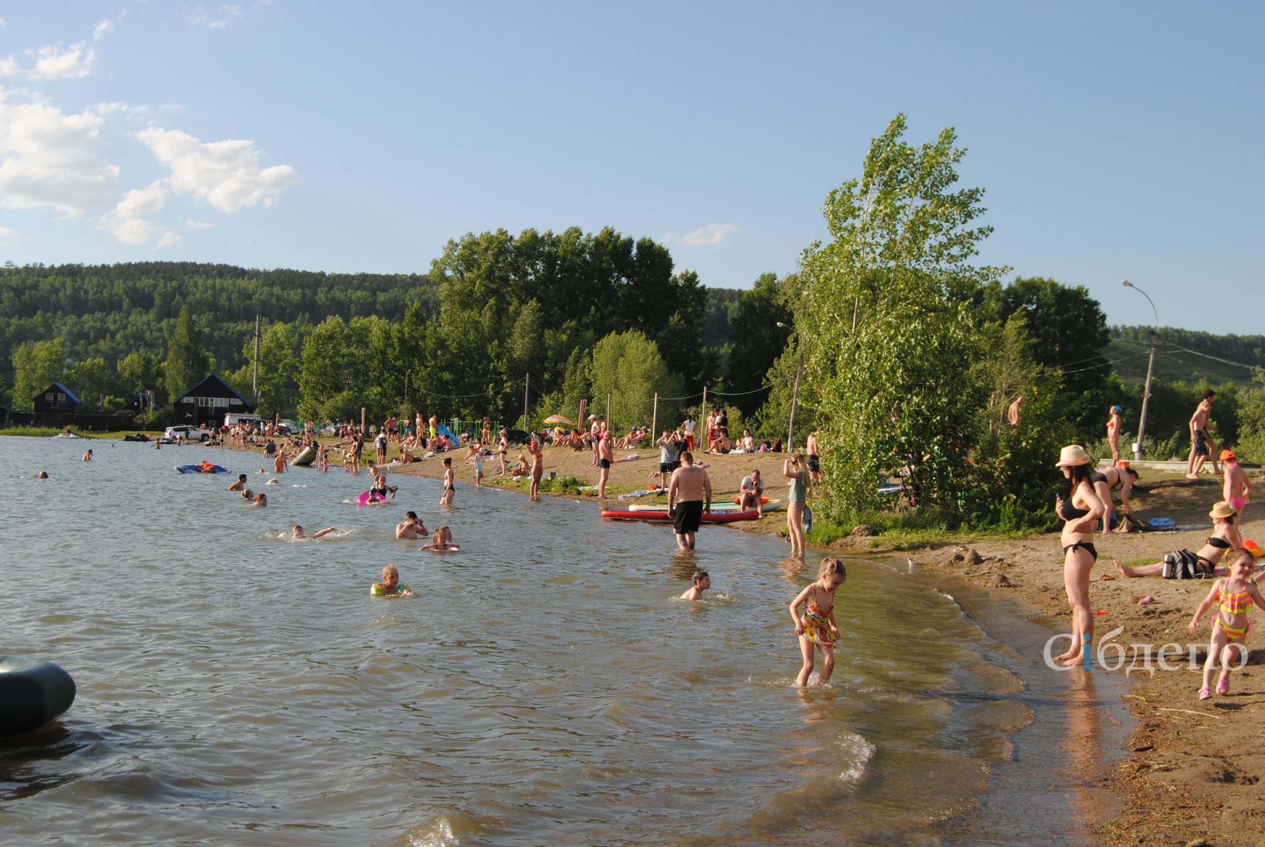 Роспотребндзор назвал пляжи Кемерова, где опасно купаться