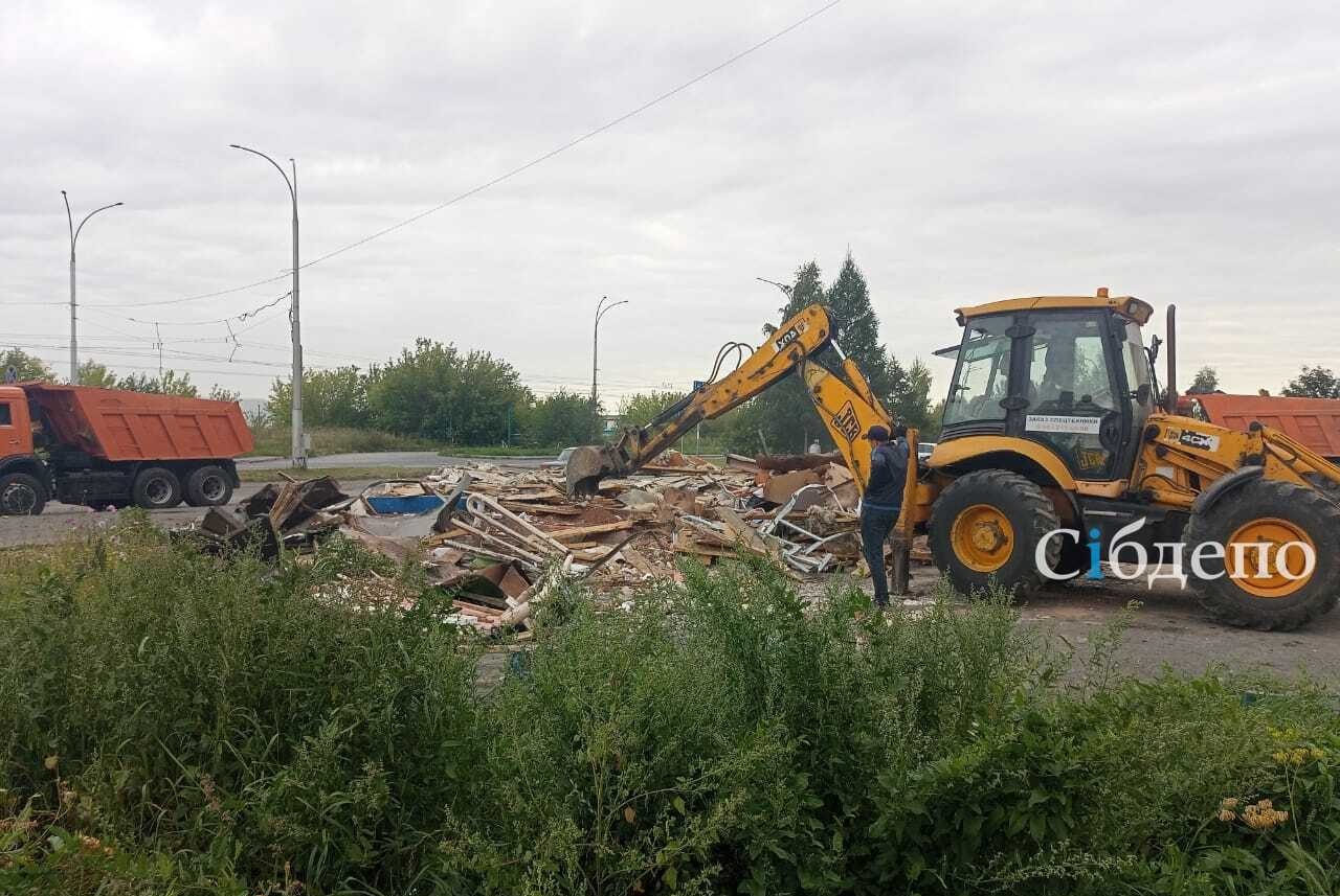 Власти Кемерова признали незаконным новый торговый объект и срочно его уничтожат