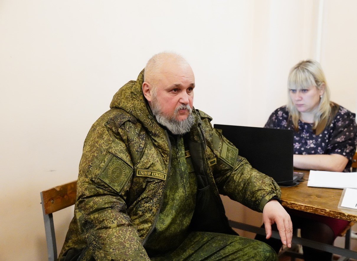 Сергей Цивилев лично встретился с мобилизованными кузбассовцами в Юрге