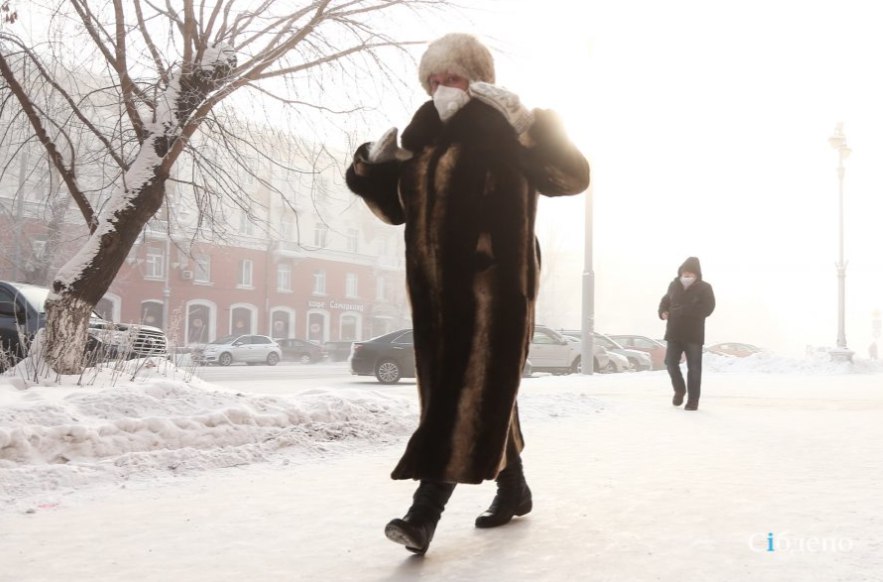 Страшный ветер и мороз в -40 заставят страдать весь Кузбасс