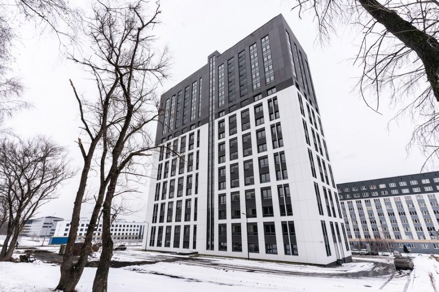 В Кемерове достроили уникальное здание с самым скоростным лифтом
