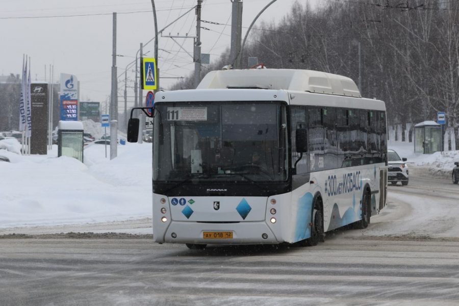 В Кемерове для удобства горожан увеличат количество автобусов с 1 февраля