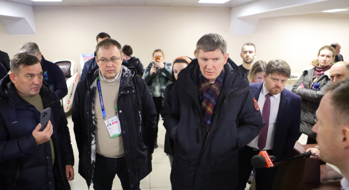 В Кузбасс с рабочим визитом прибыл министр экономического развития РФ Максим Решетников