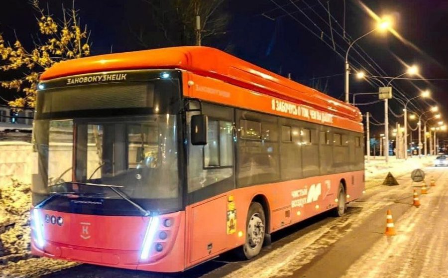 Новые троллейбусы поступили в Новокузнецк