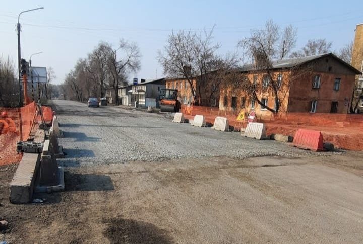 В зоне реновации Кемерова досрочно открыли востребованный проезд