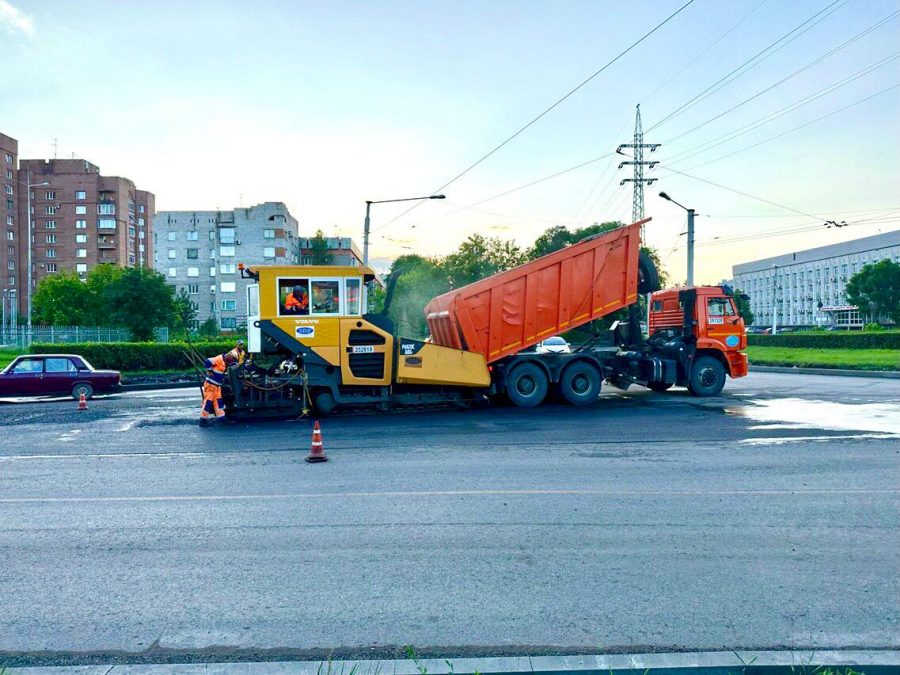 В Кузбассе продолжается ремонт дорог