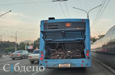 Общественный транспорт в Кемерове случайно устроил бойню на дороге