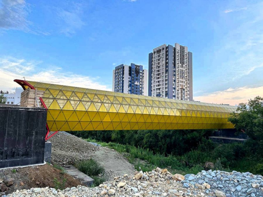 Законсервированный «хрустальный мост»: кемеровчанам объяснили , почему его не открывают