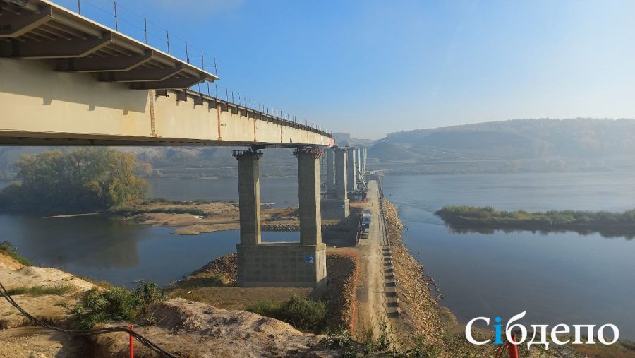 Стройка большого моста через Томь: рассказываем, что происходит в Кузбассе