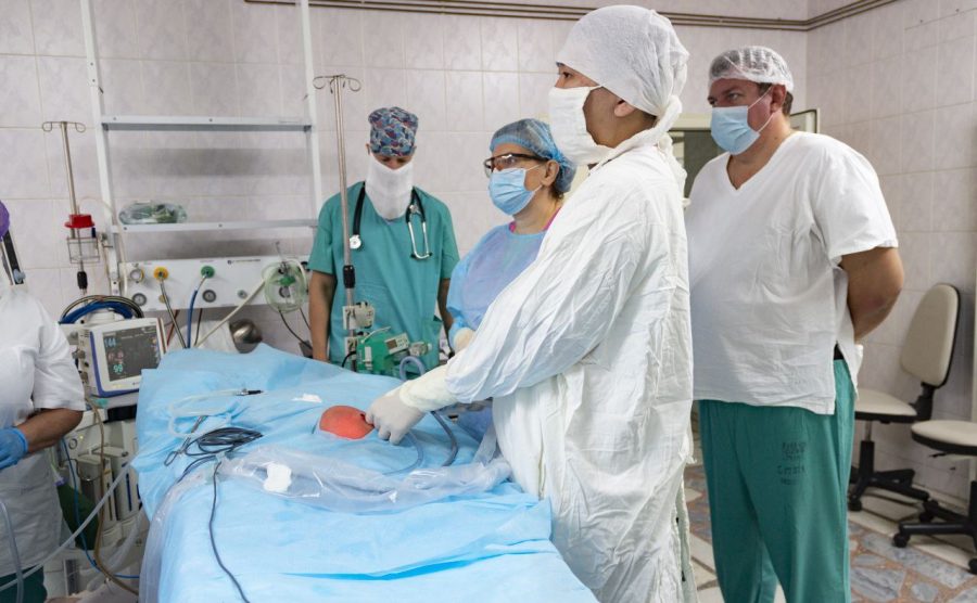 В Кемерове малыш попал на операционный стол сразу после рождения
