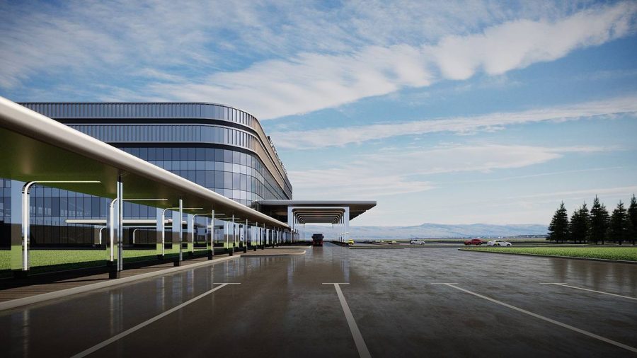 В Кузбассе продолжают строительство нового терминала аэропорта