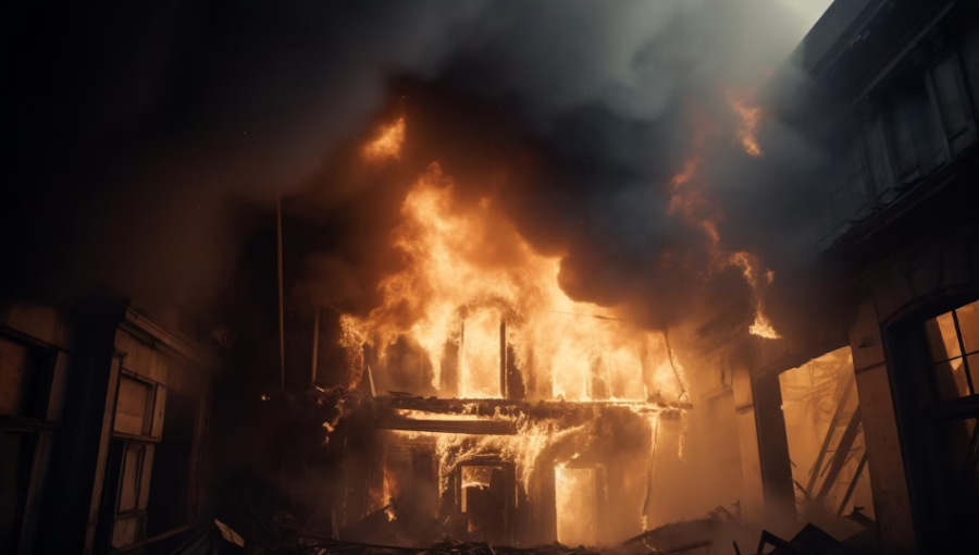 Страшный пожар случился в Кузбассе, есть погибшие