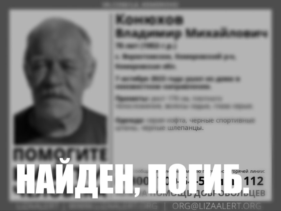 Еще одного пропавшего в Кузбассе пенсионера нашли погибшим