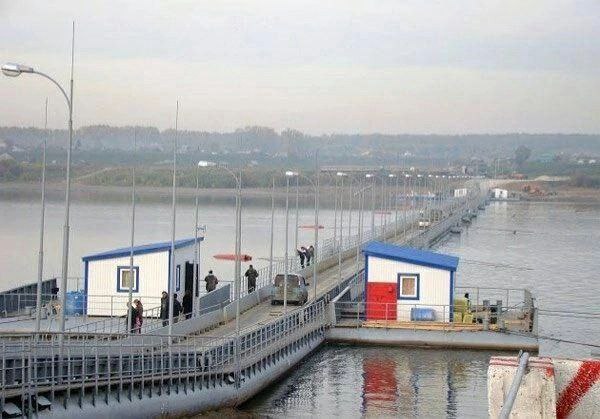 Мост-конструктор собрали в Кузбассе на Томи