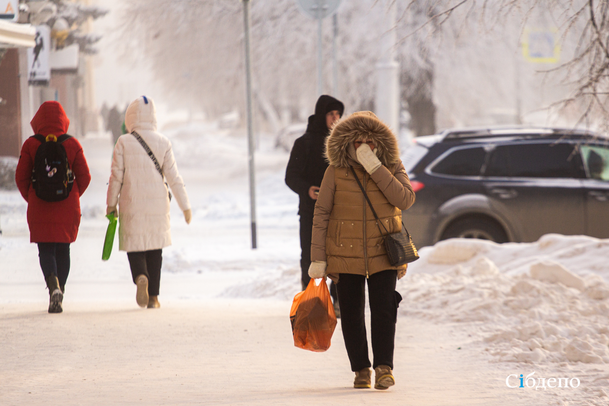 Сильный мороз придет в Кузбасс в новогодние праздники