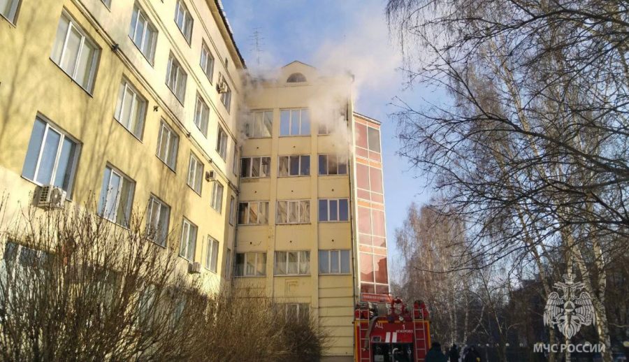 Во время возгорания в больнице Кемерова спасли 5 человек