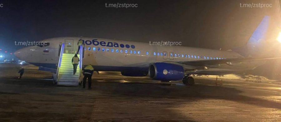 Из-за неисправности пассажирский самолёт из Москвы не долетел до Кемерова