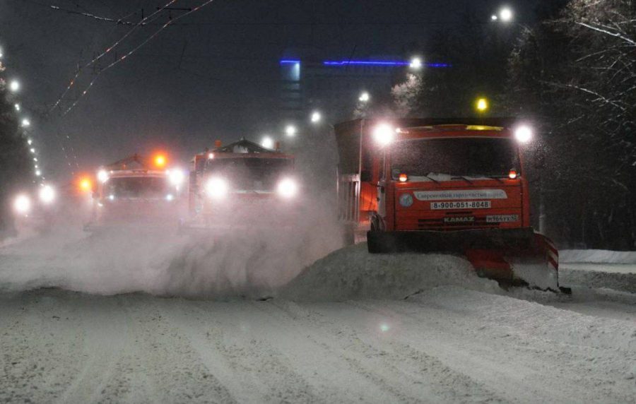 В мэрии Кемерова сообщили, с каких улиц скоро вывезут снег