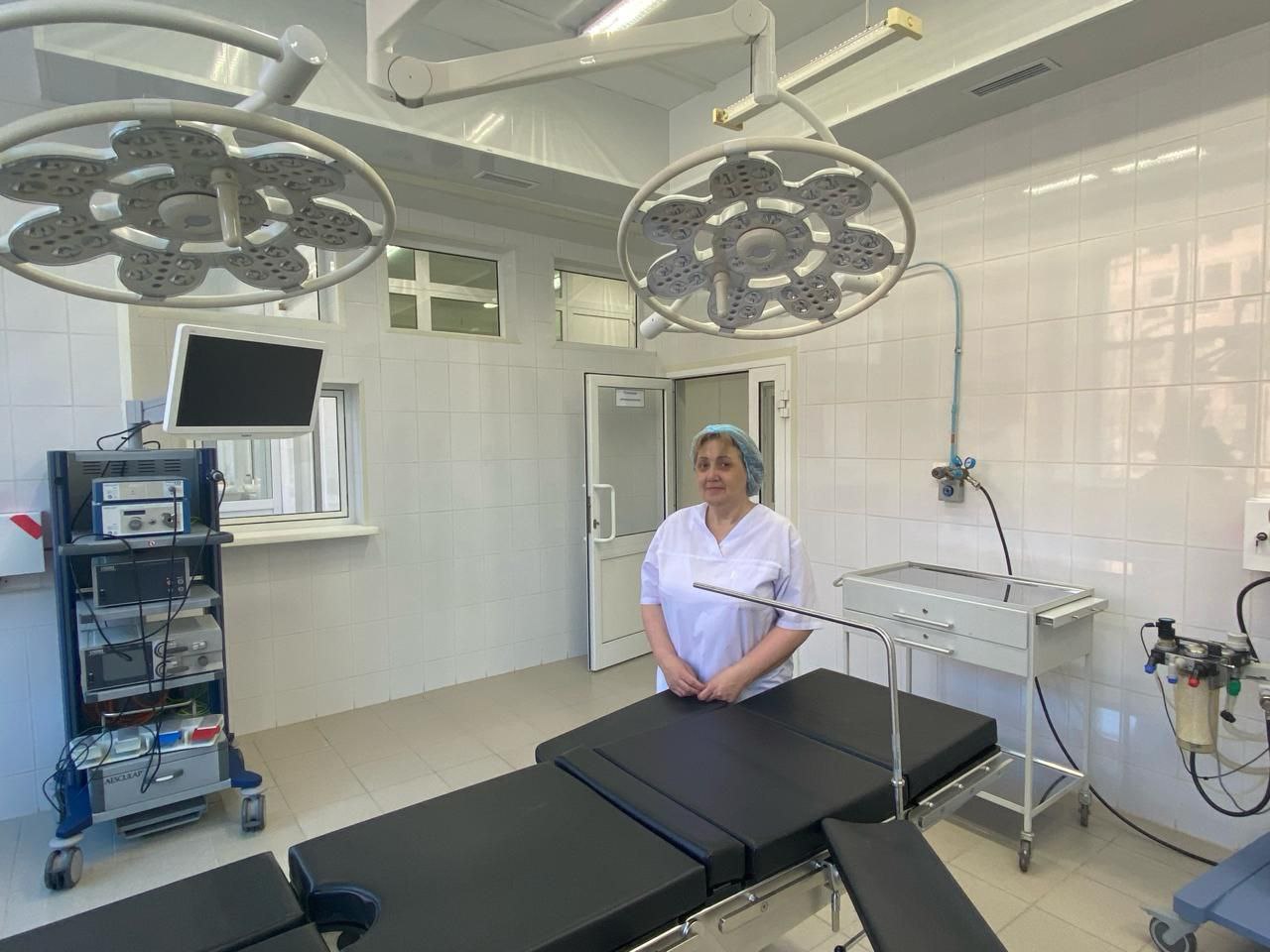 В городской больнице Кузбасса открыли современный оперблок