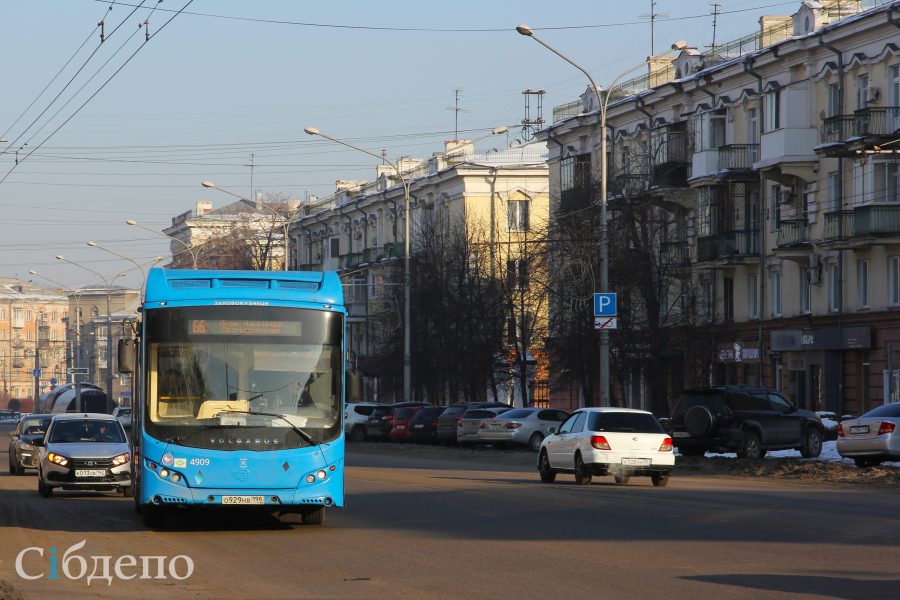 Новую схему движения автобусов вводят в крупном городе Кузбасса