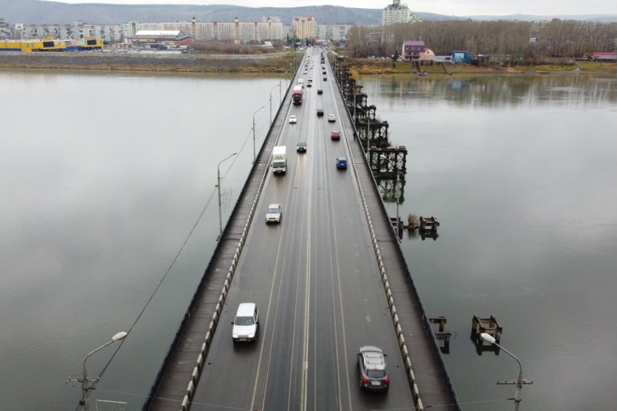 Самый загруженный мост через Томь отремонтируют в крупном городе Кузбасса