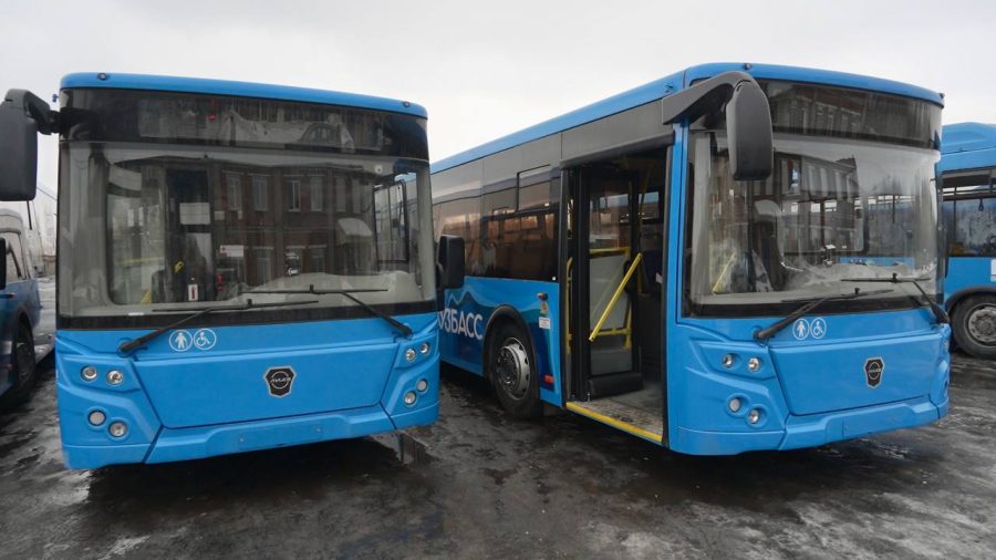 В Кузбасс поступила последняя партия синих автобусов