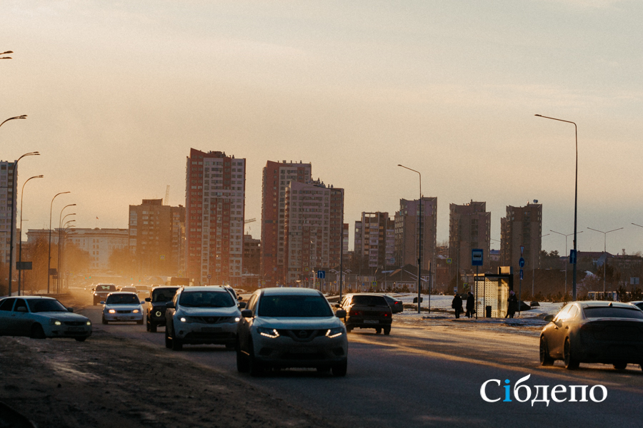 До самого «бурного» часа водители в Кемерове будут ездить по-другому