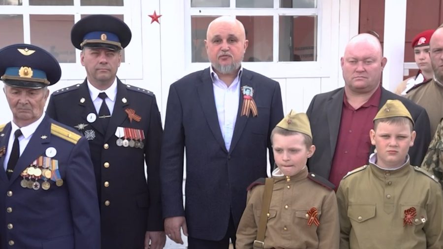 Губернатор Кузбасса Сергей Цивилев поздравил жителей региона с Днём Победы