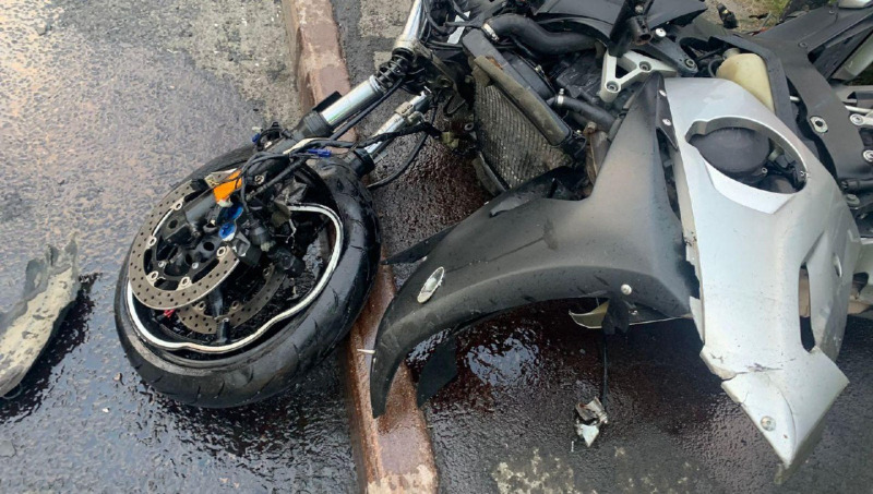 Кемеровский мотоциклист лишился жизни из-за наркомана за рулём