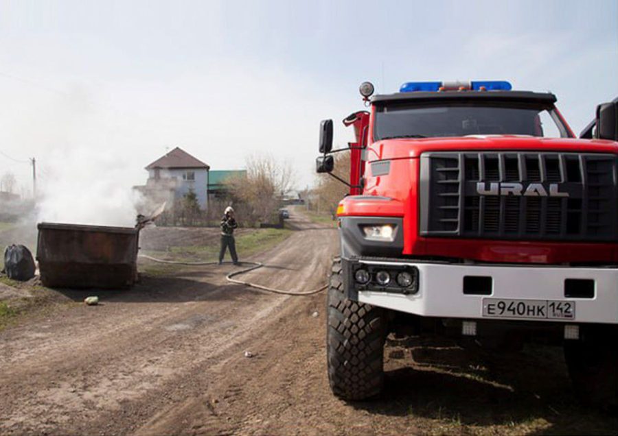 10 ландшафтных пожаров произошло в Кемерове за последние дни