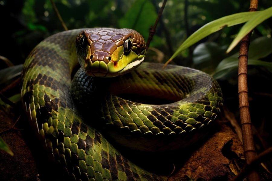 Ядовитая змея укусила ребёнка в Кузбассе